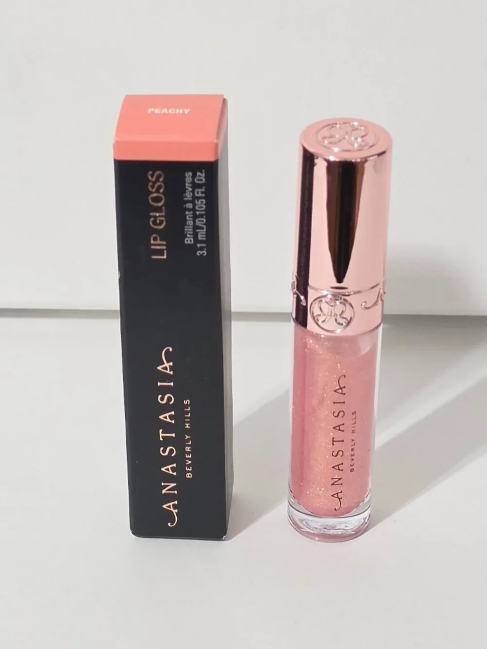 Anastasia Beverly Hills Universal Luminous Tinted Lip Gloss - Peachy - 3.1 mL